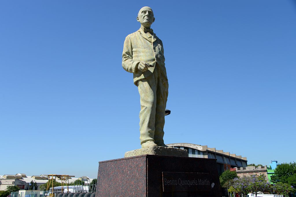 04 Statue Of Benito Quinquela Martin An Argentine Painter Born in La Boca Buenos Aires